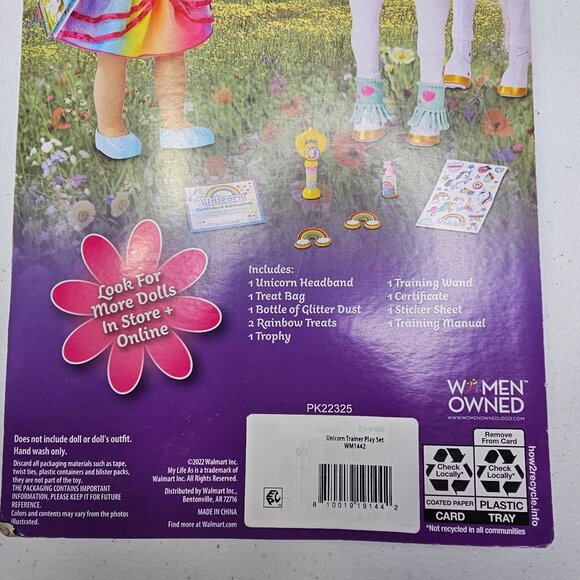 My Life as 18" Doll Unicorn Trainer Play Set Accessories New Gift Stickers - Picture 6 of 7